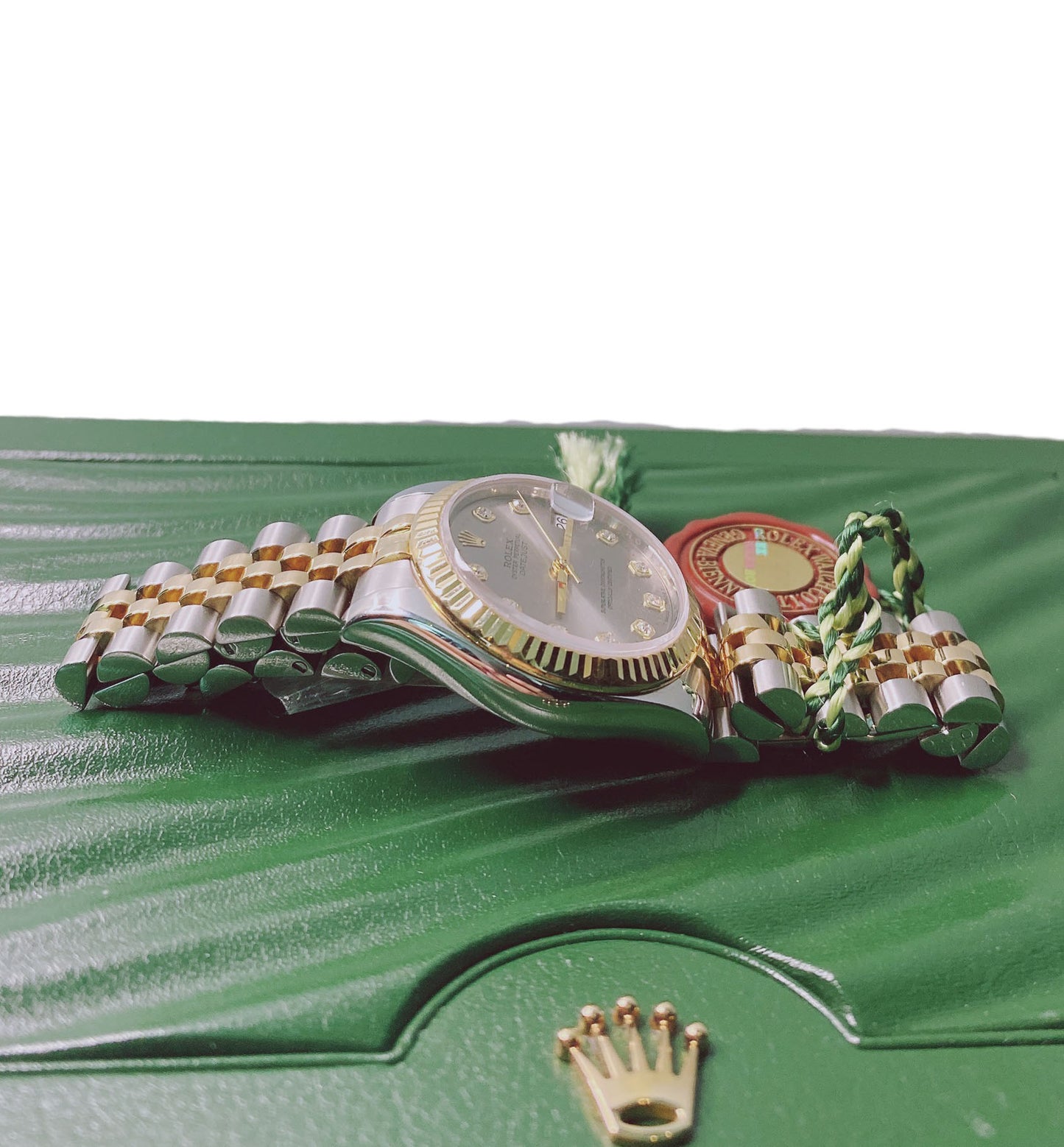 GOLD 18K YELLOW GOLD AND STAINLESS STEEL DATEJUST 31MM WATCH