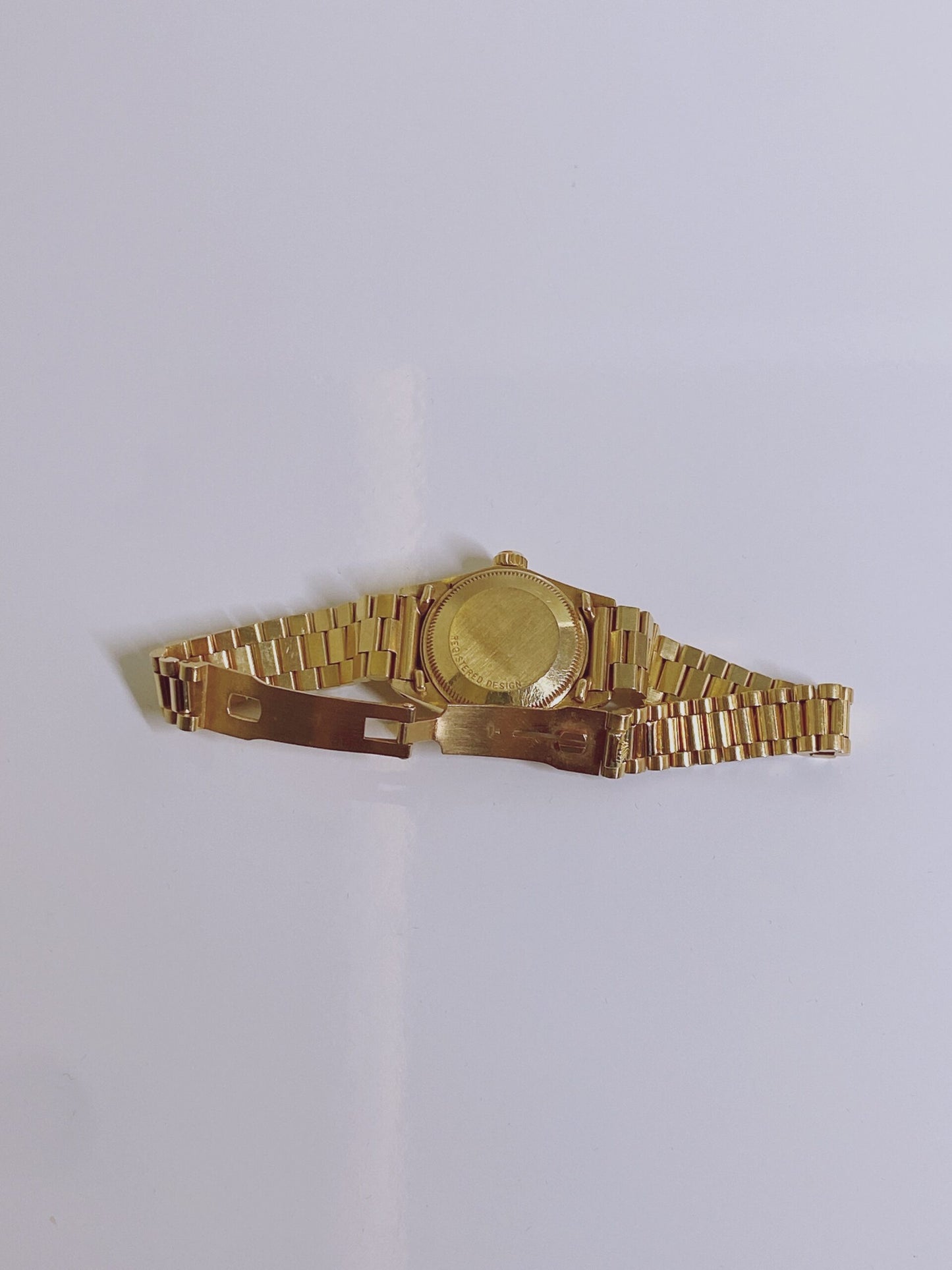 DATEJUST TIGER EYE DIAL 18K YELLOW GOLD FLUTED BEZEL 26MM PRESIDENT WATCH
