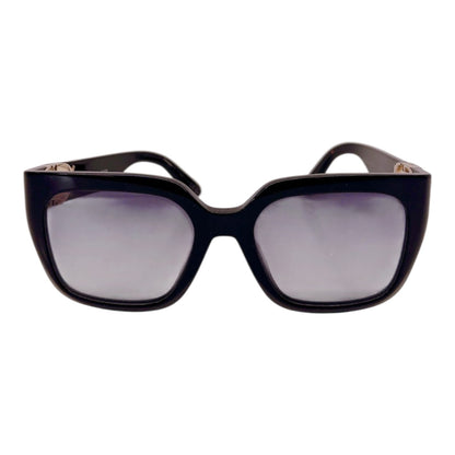 BLACK 30 MONTAIGNE SQUARE SUNGLASSES