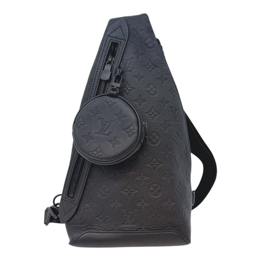 BLACK MONOGRAM SHADOW DUO SLINGBAG