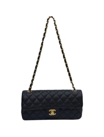 BLACK CAVIAR EAST WEST CLASSIC FLAP BAG