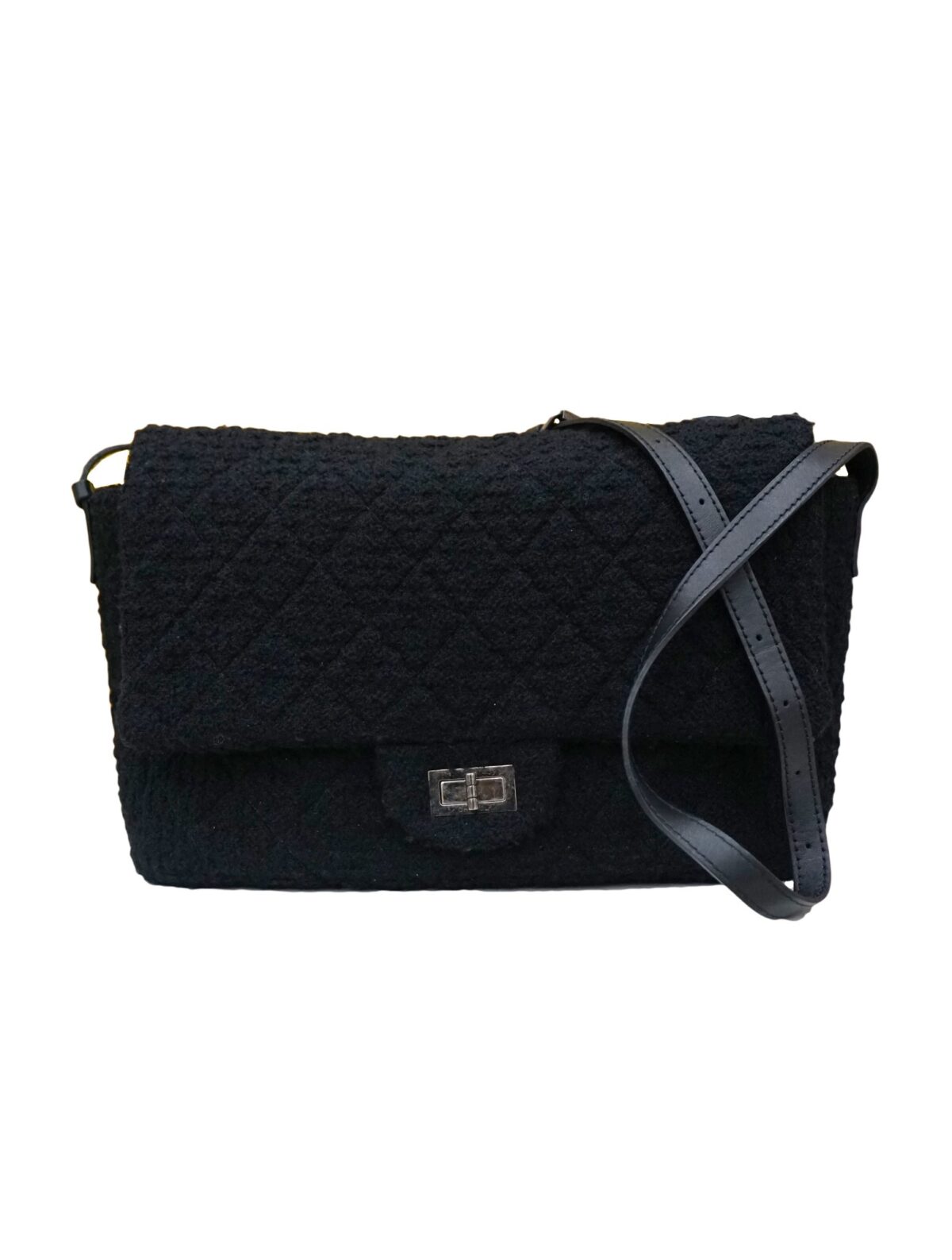 EASY TWEED LARGE REISSUE MESSENGER FLAP BAG