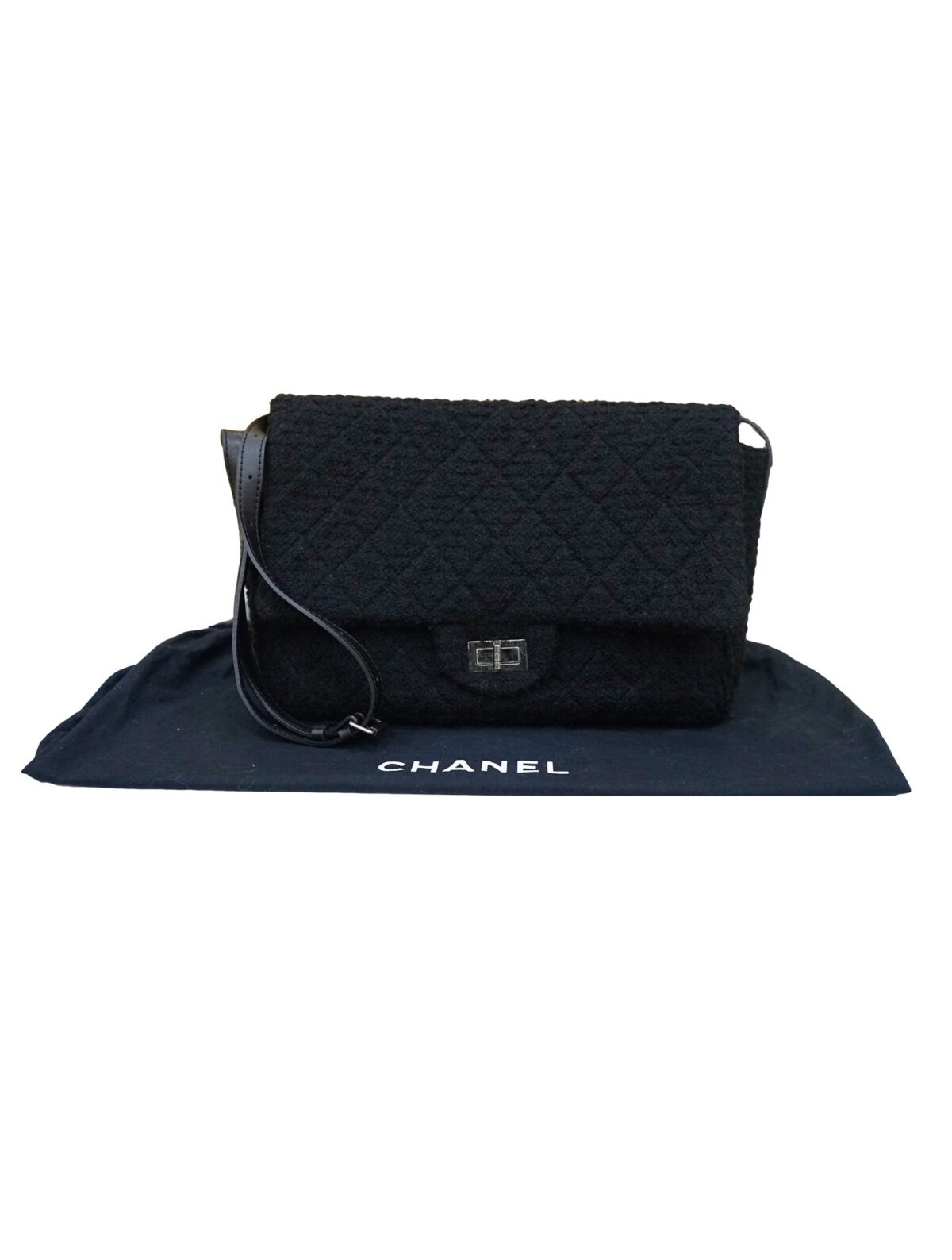 EASY TWEED LARGE REISSUE MESSENGER FLAP BAG