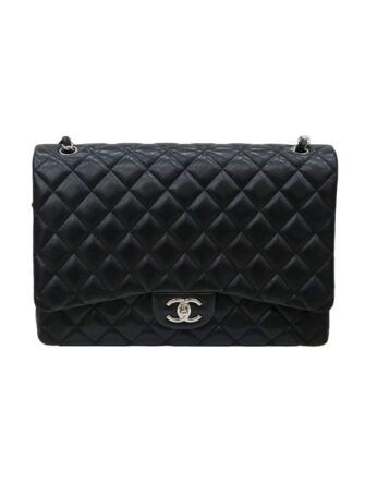 QUILTED LAMBSKIN CLASSIC DOUBLE FLAP BAG
