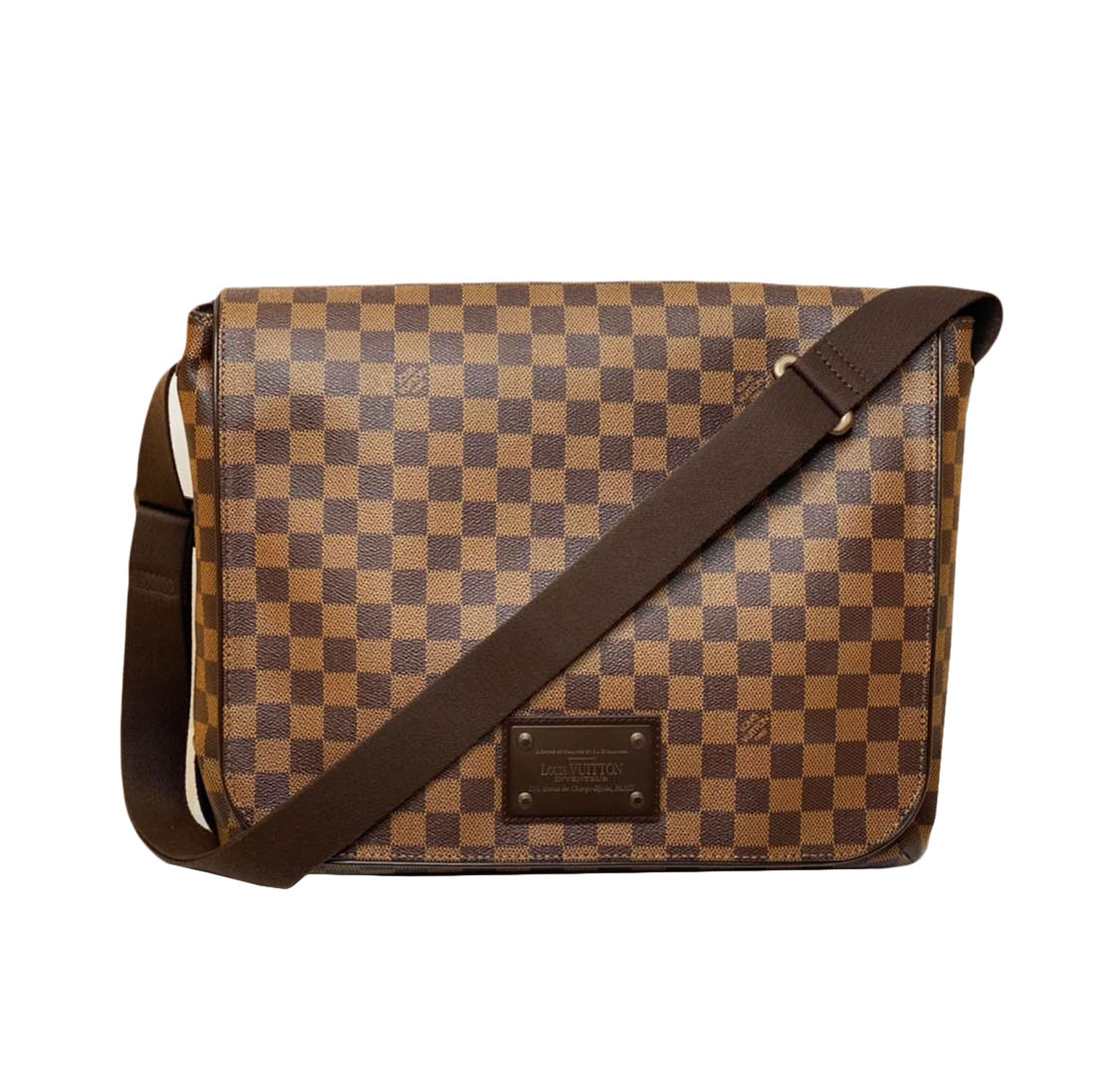 Louis Vuitton Damier Ebene Brooklyn GM Messenger Bag