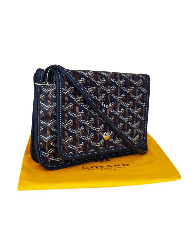 Goyard Plumet Pouch Navy Blue for Women