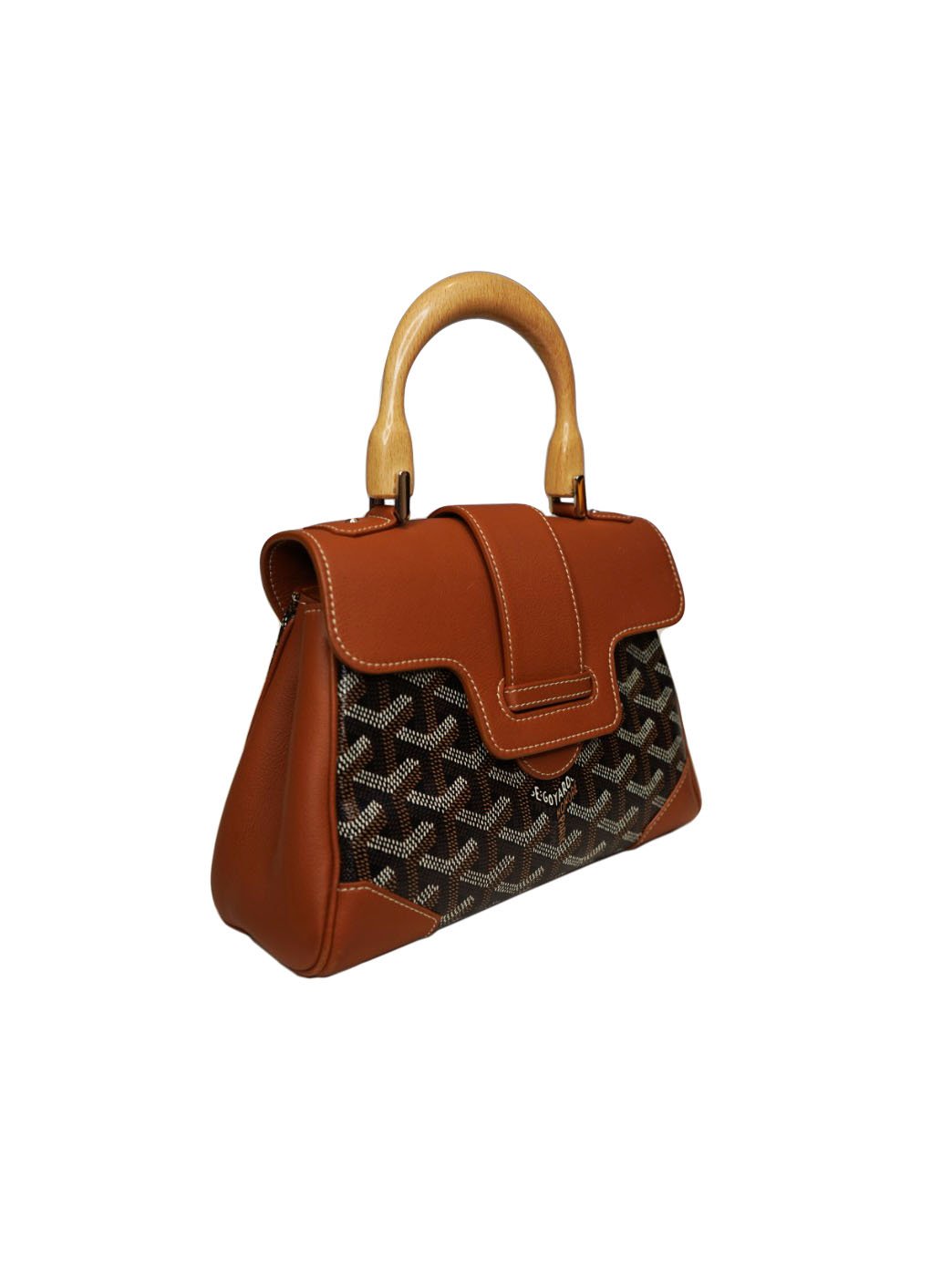 Victoire leather small bag Goyard Brown in Leather - 32045580