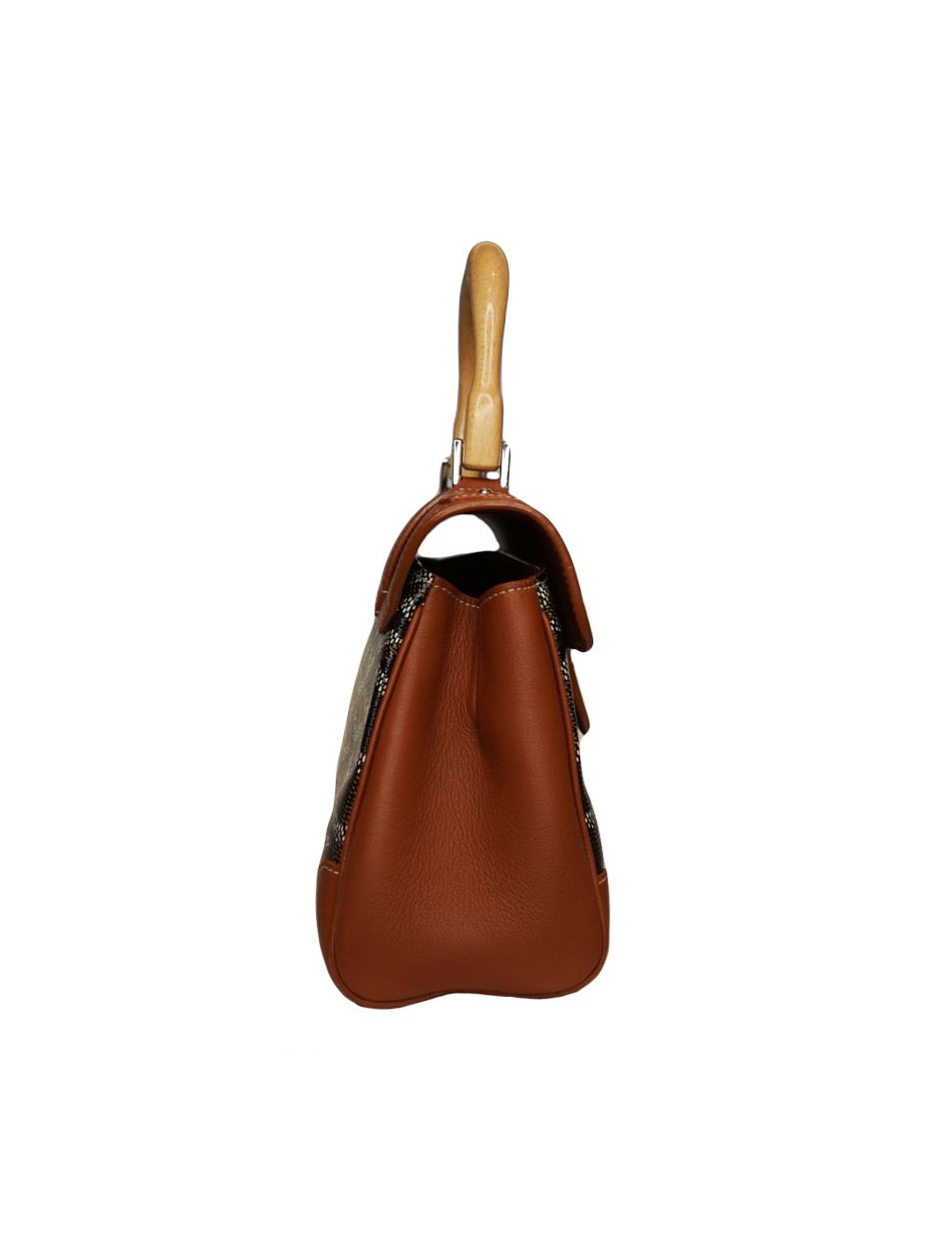 Goyard Tan/Brown Goyardine Coated Canvas And Leather Mini Saigon Top Handle  Bag Goyard