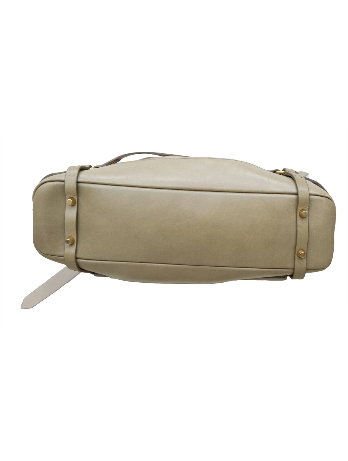 CHECK FABRIC & LEATHER HOBO BAG