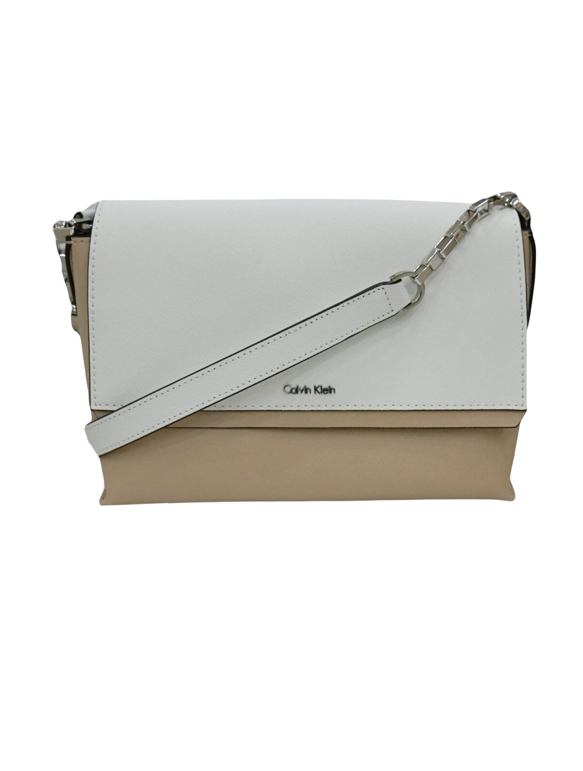WHITE BEIGE CROSSBODY BAG