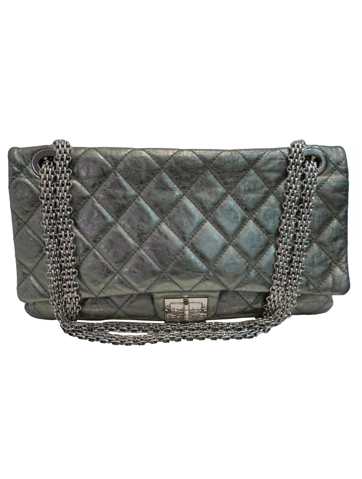 QUILTED LEATHER REISSUE FLAP BAG