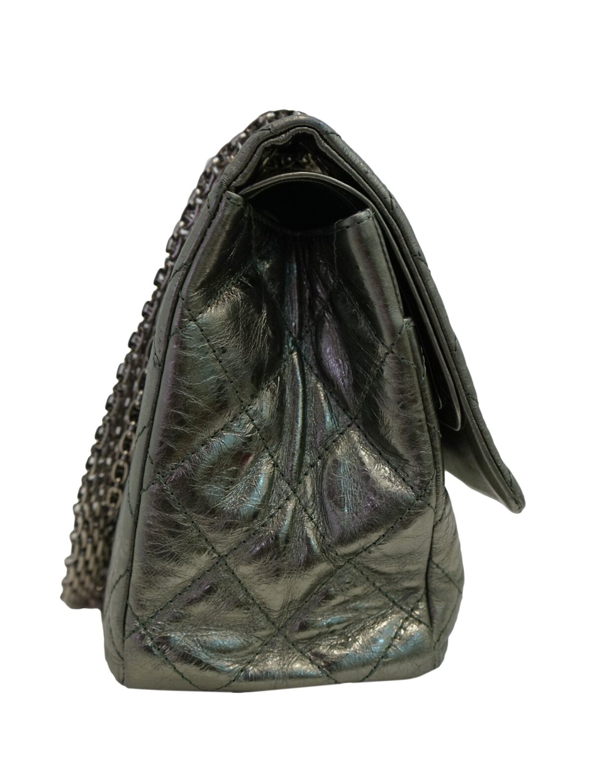 QUILTED LEATHER REISSUE FLAP BAG