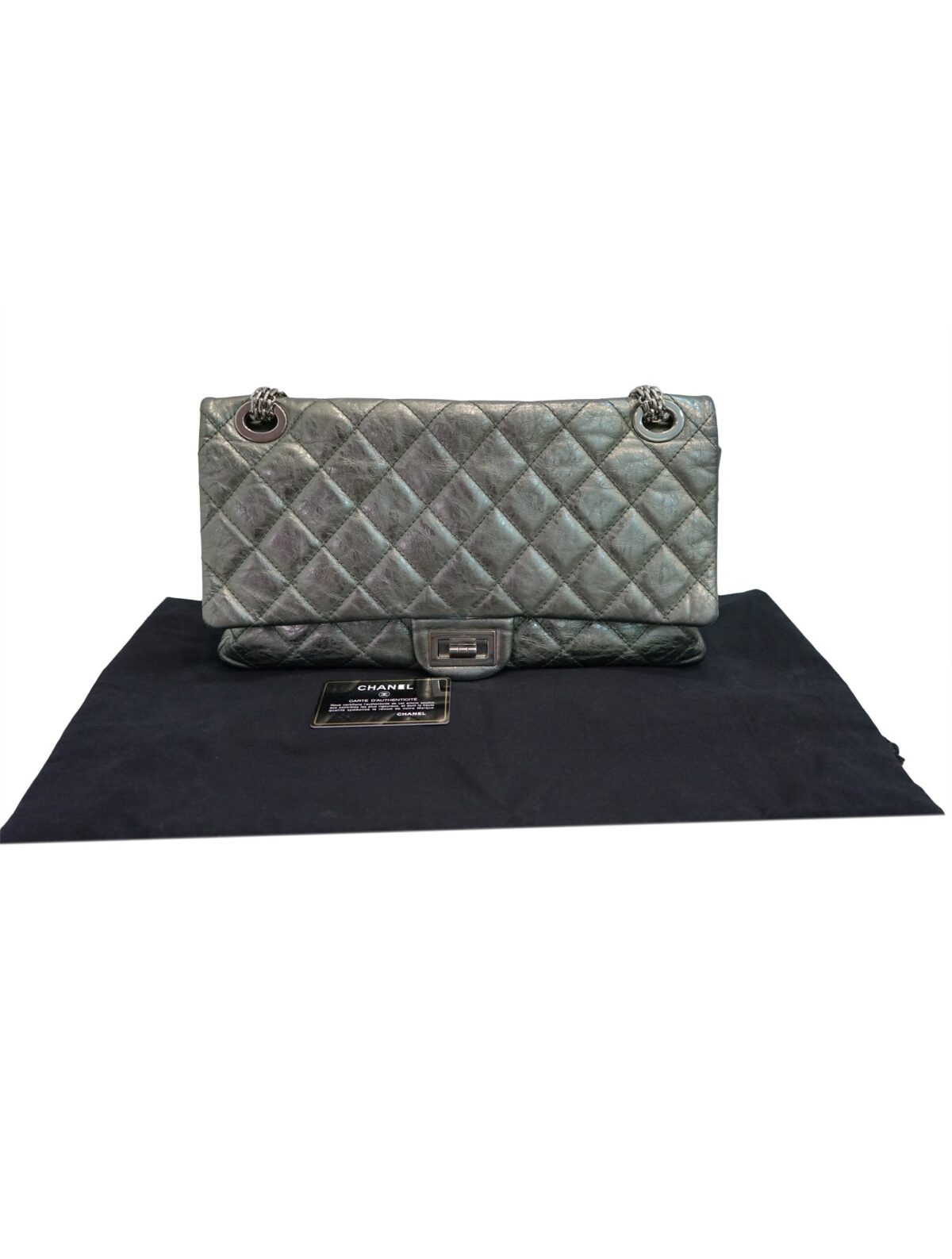 QUILTED LEATHER REISSUE FLAP BAG