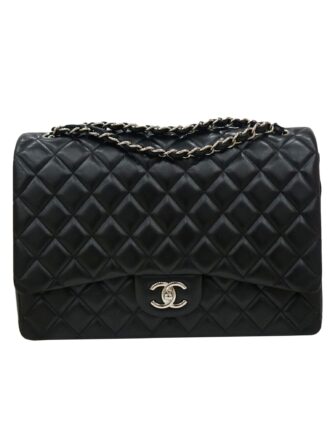 QUILTED LEATHER MAXI CC CLASSIC FLAP BAG