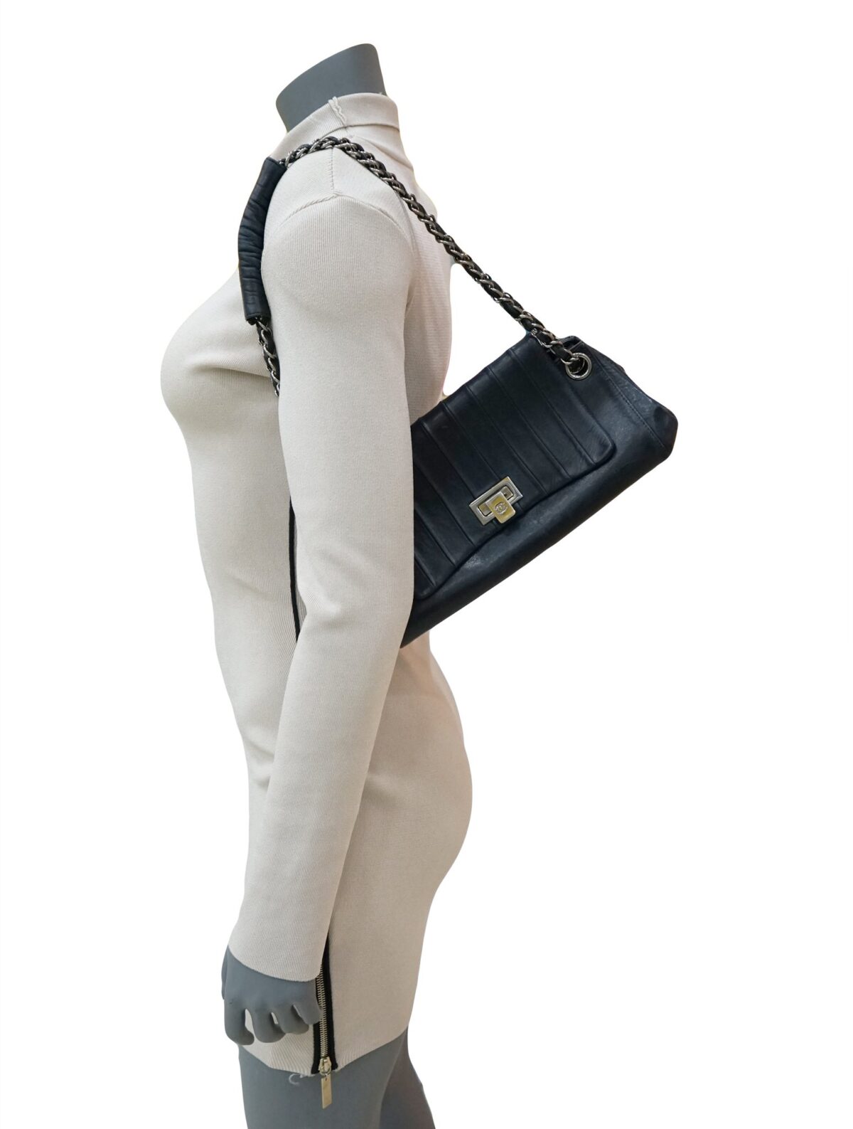 CLASSIC LAMBSKIN VERTICAL  ACCORDION FLAP