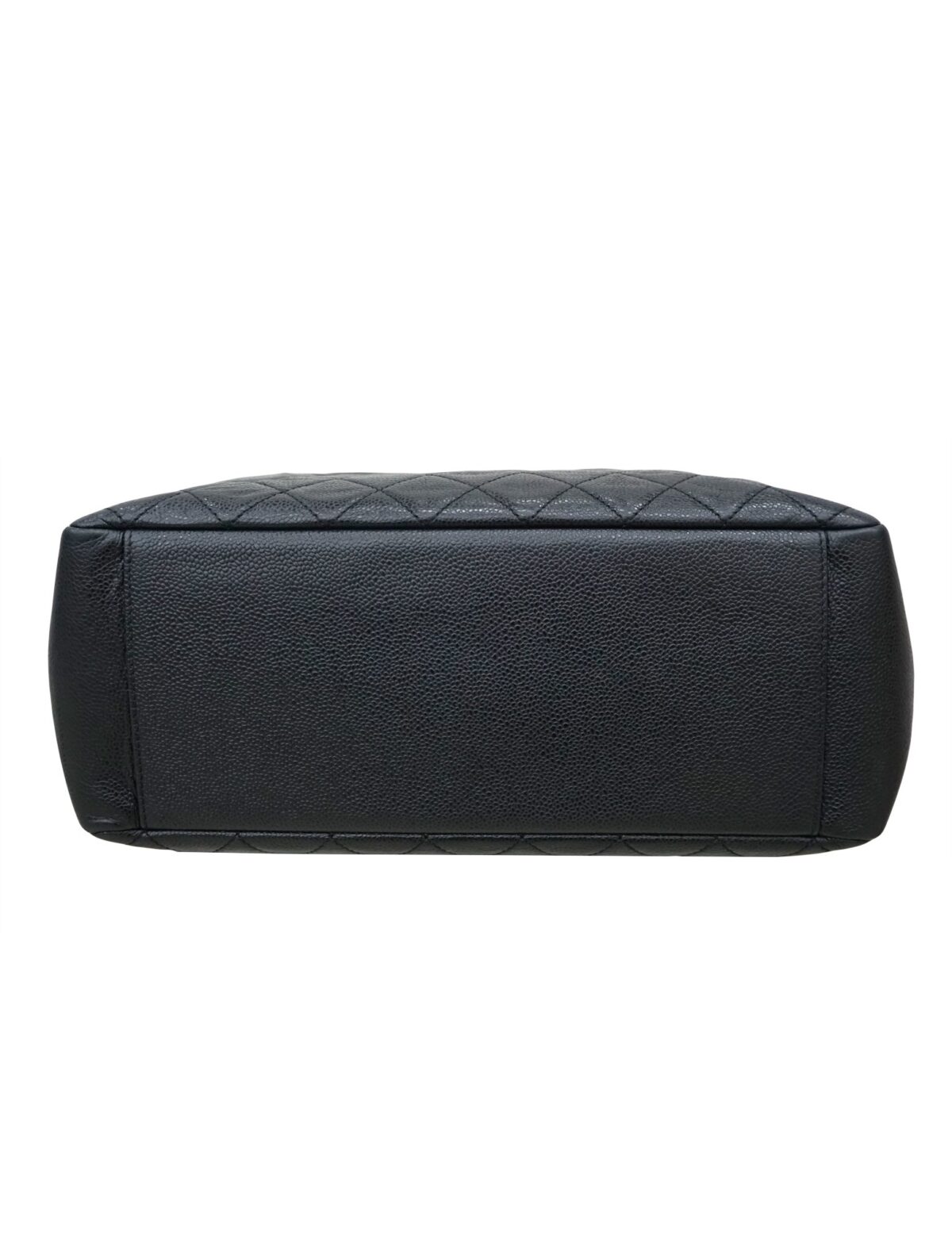 QUILTED CAVIAR LEATHER GST BAG