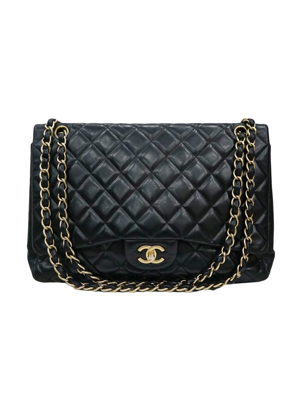 QUILTED LAMBSKIN CLASSIC MAXI SINGLE FLAP