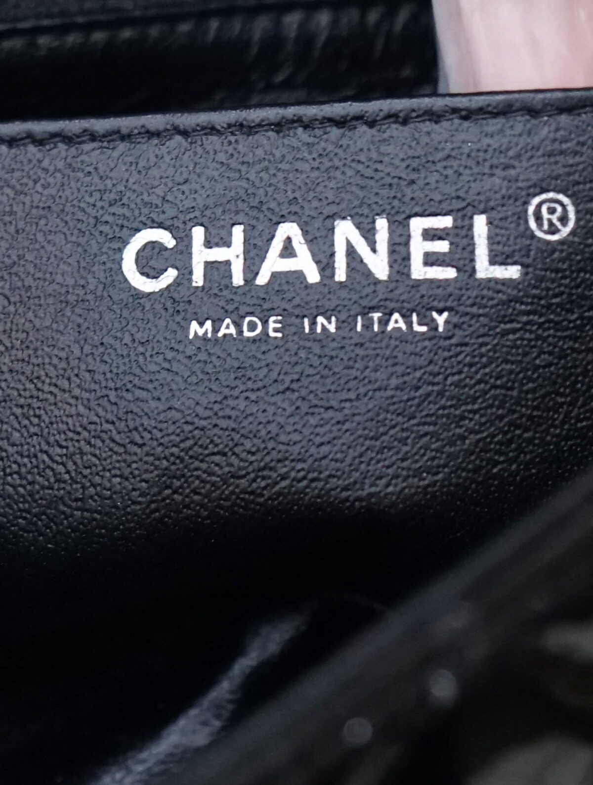 PATENT RECTANGULAR CLASSIC SINGLE FLAP BAG