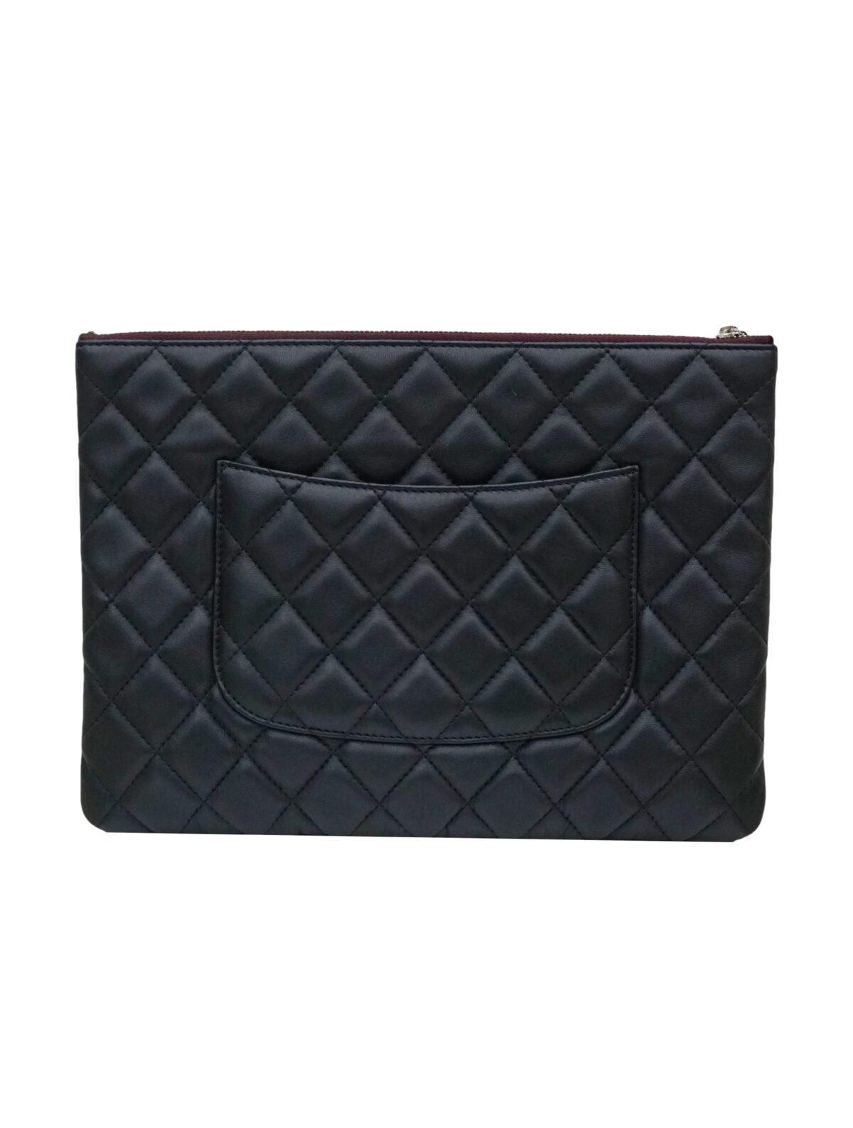 LAMBSKIN O-CASE ZIP POUCH