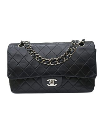 QUILTED LEATHER CLASSIC DOUBLE FLAP