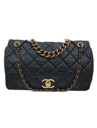 CLASSIC FLAP PONDICHER QUILTED AGED BAG