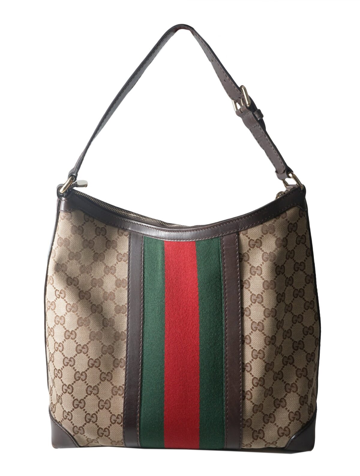 MONOGRAM CANVAS VINTAGE WEB  BAG