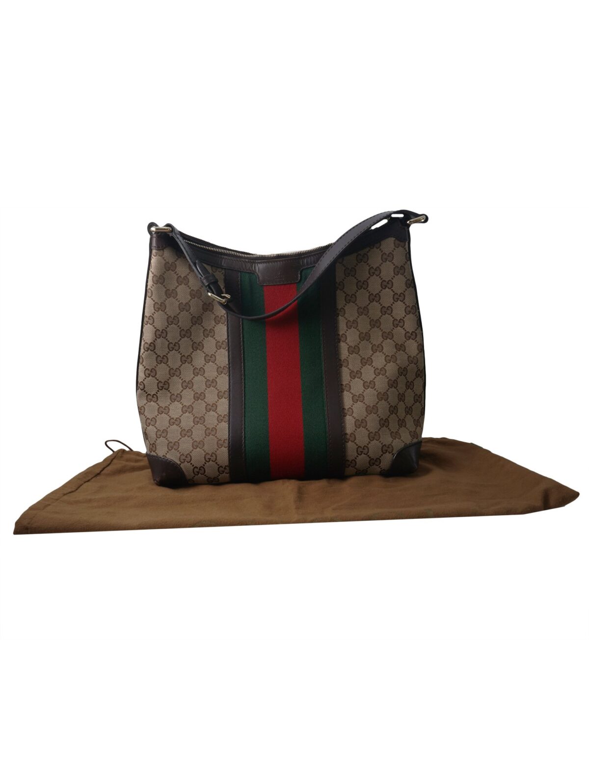 MONOGRAM CANVAS VINTAGE WEB  BAG