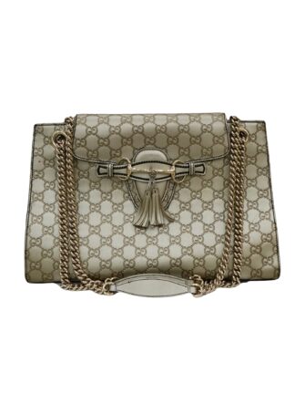 EMILY GUCCISSIMA CHAIN SHOULDER BAG