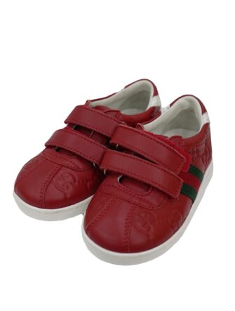 BABY BOY RED ACE SNEAKERS