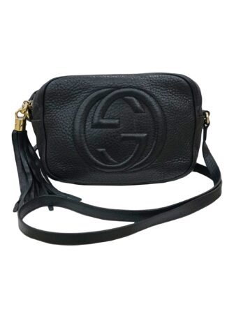 BLACK SOHO DISCO CROSSBODY BAG