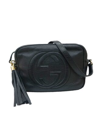 PEBBLED CALFSKIN SMALL SOHO DISCO BAG