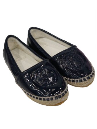PATENT ESPADRILLE FLATS