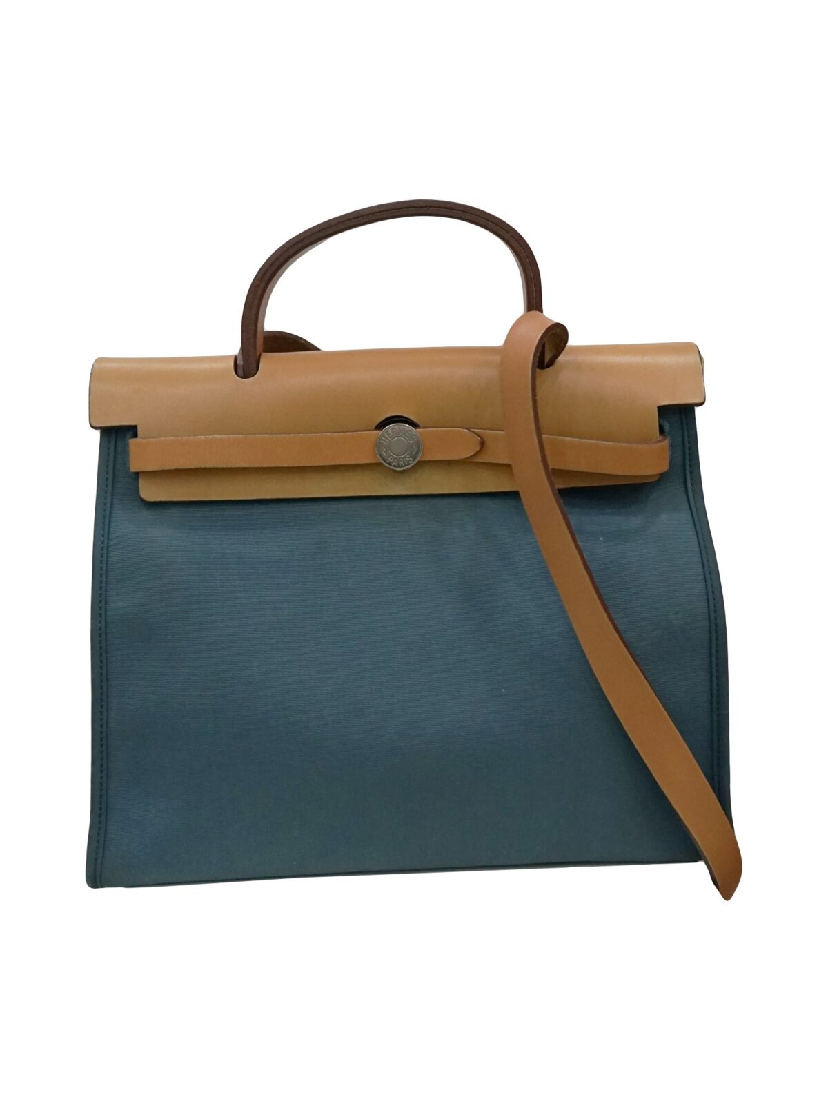 HERBAG BLUE CANVAS TOTE