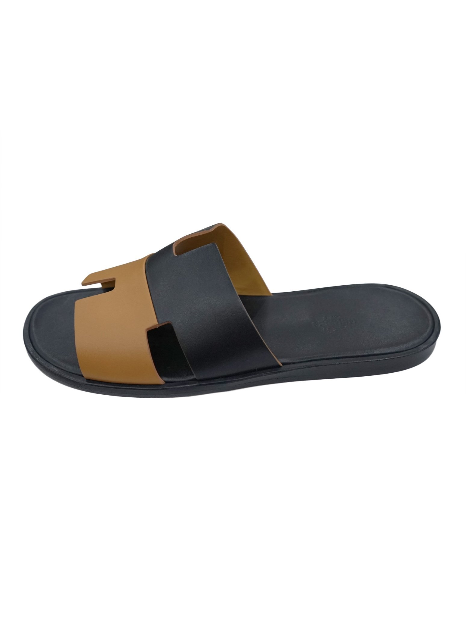 TWO TONE CALFSKIN IZMIR SANDALS - styleforless