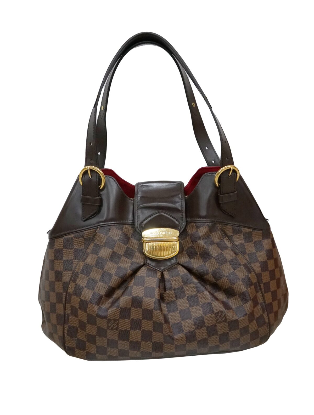 DAMIER EBENE CANVAS SISTINA GM BAG