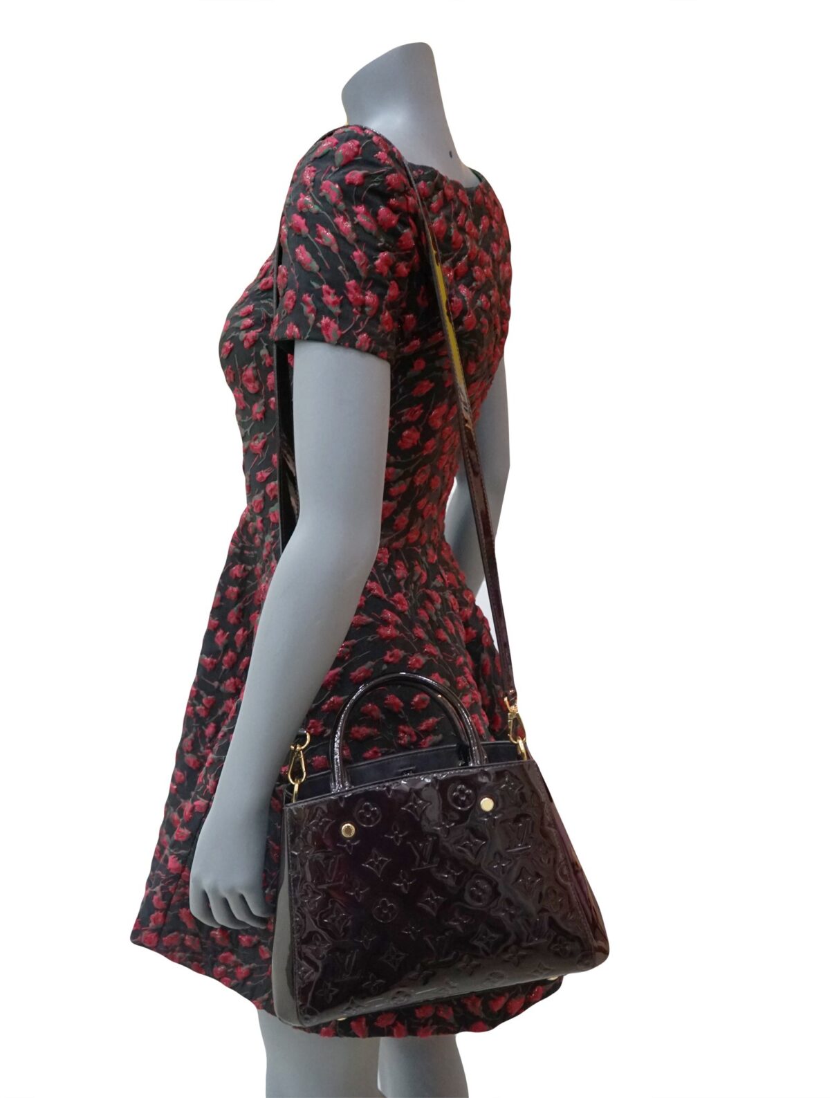 AMARANTE MONOGRAM VERNIS MONTAIGNE BAG