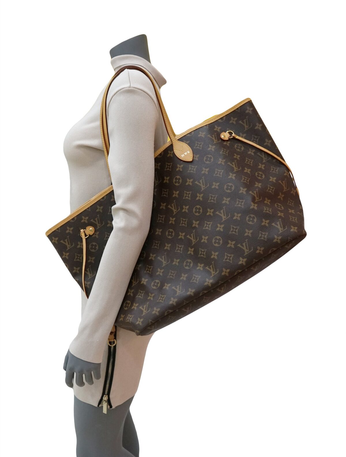 NEVERFULL MONOGRAM CANVAS BAG