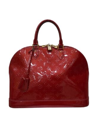 MONOGRAM ALMA VERNIS GM BAG