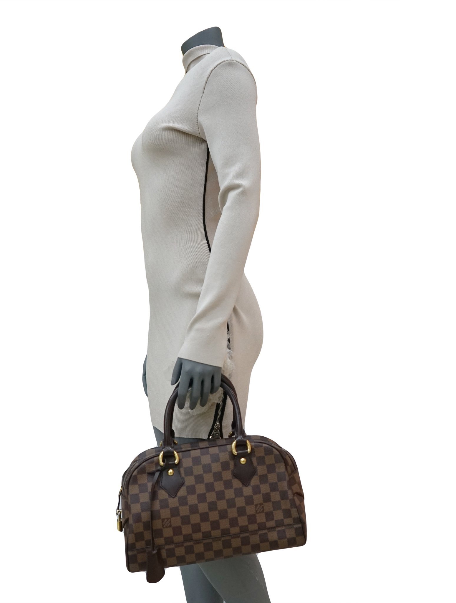 DAMIER EBENE CANVAS DUOMO BOWLER BAG