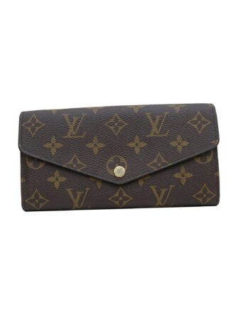 MONOGRAM CANVAS SARAH WALLET