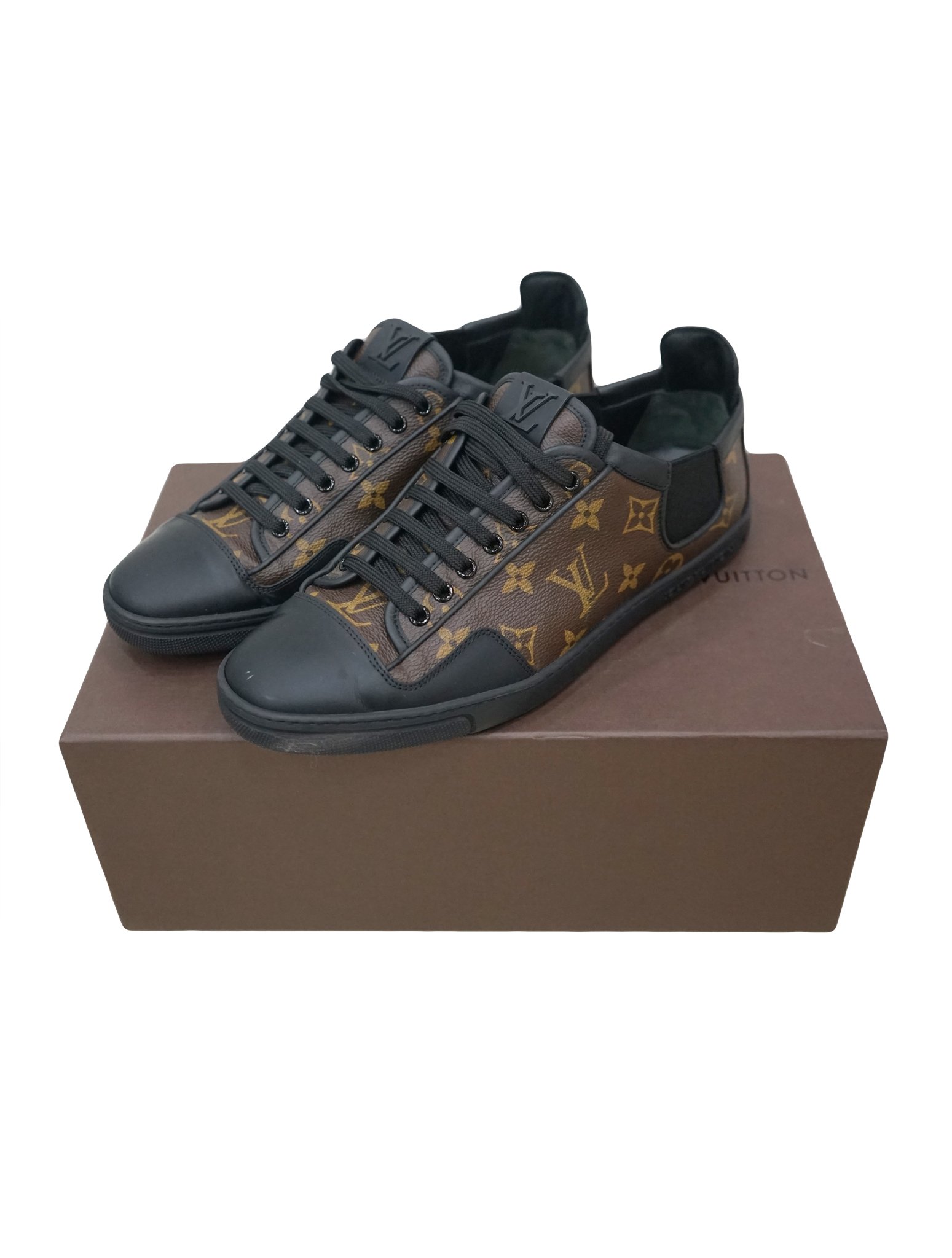 Louis Vuitton Slalom Monogram Sneakers - Brown Sneakers, Shoes