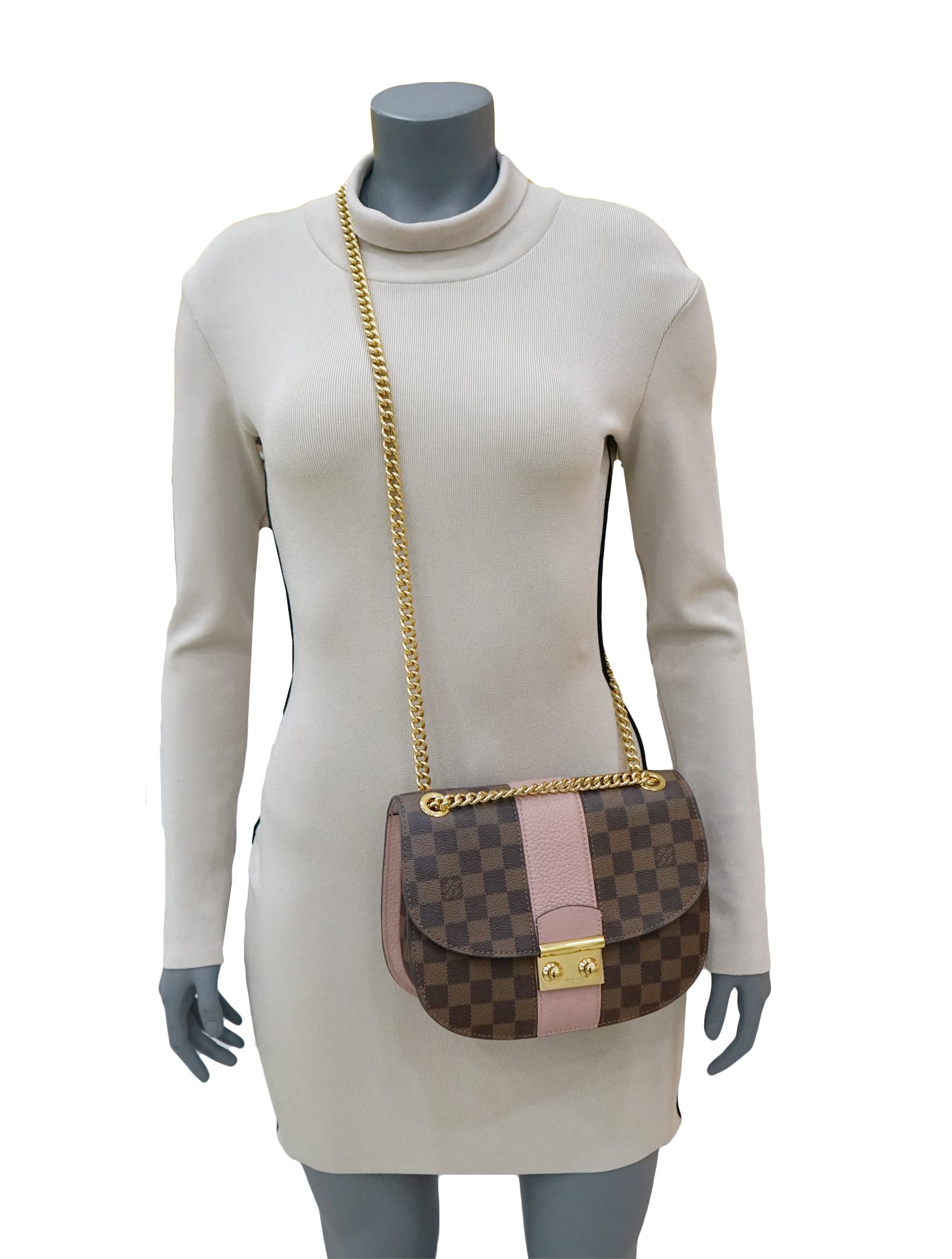 Wight Bag Damier Ebene – Keeks Designer Handbags