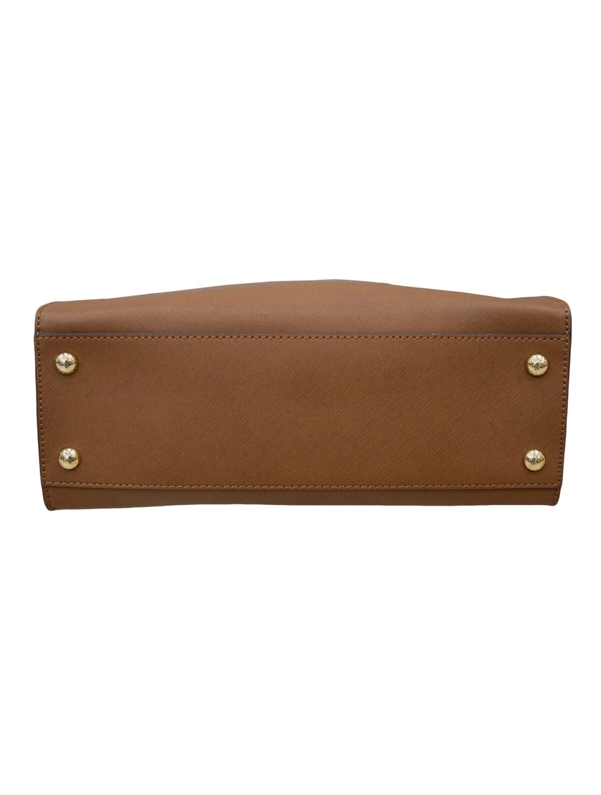 BROWN SAFFIANO HAMILTON BAG