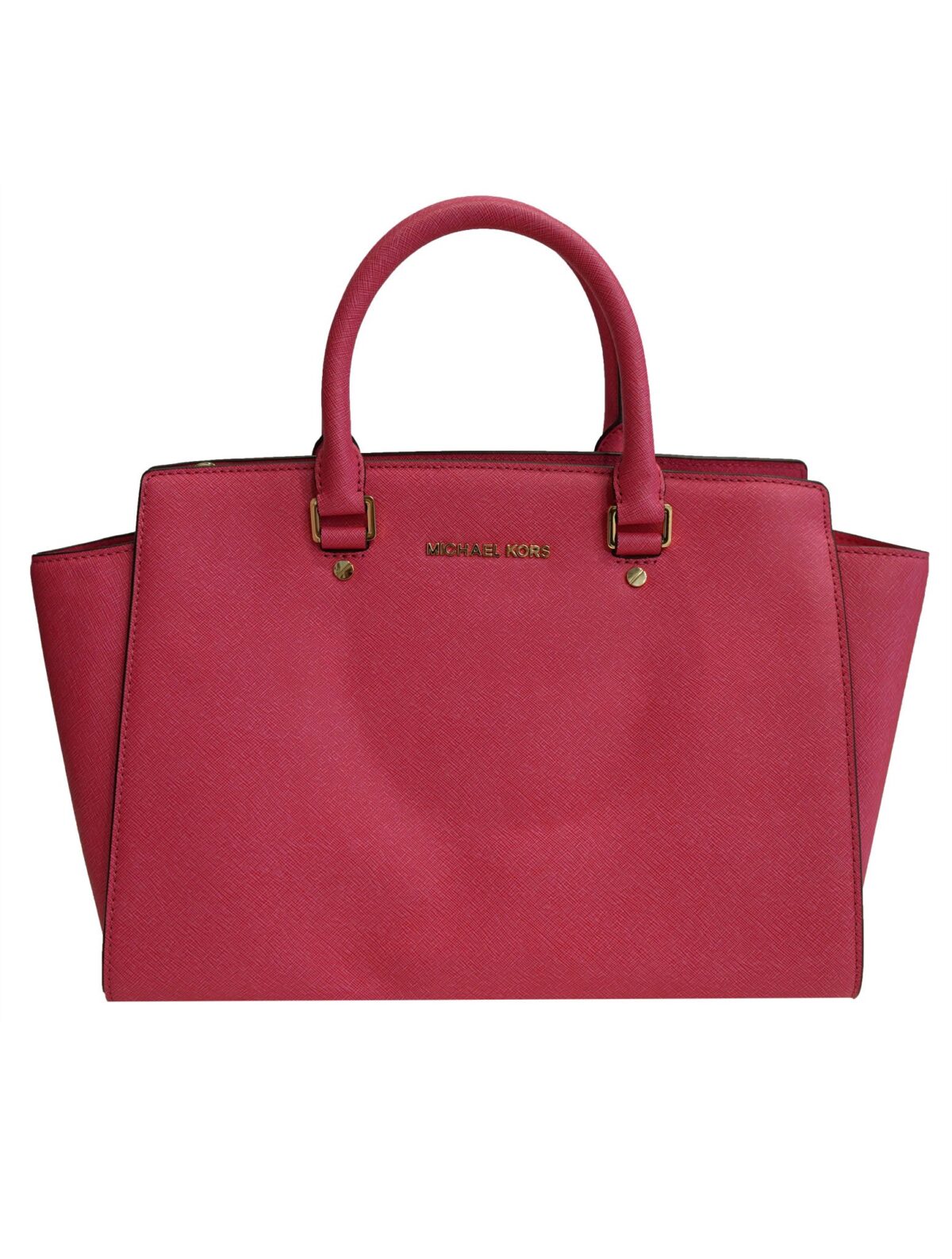 PINK SAFFIANO LEATHER MEDIUM SELMA TOTE