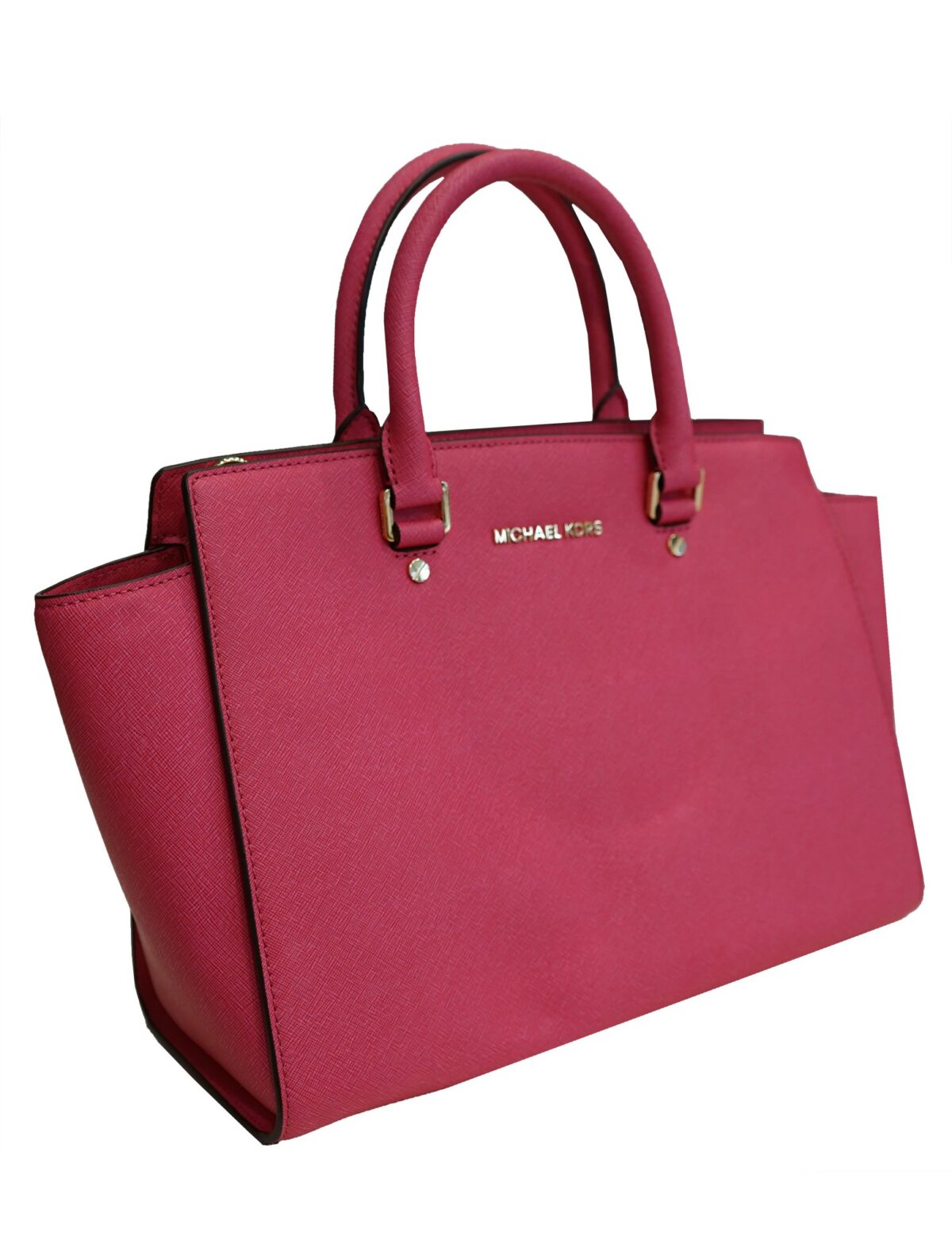 PINK SAFFIANO LEATHER MEDIUM SELMA TOTE