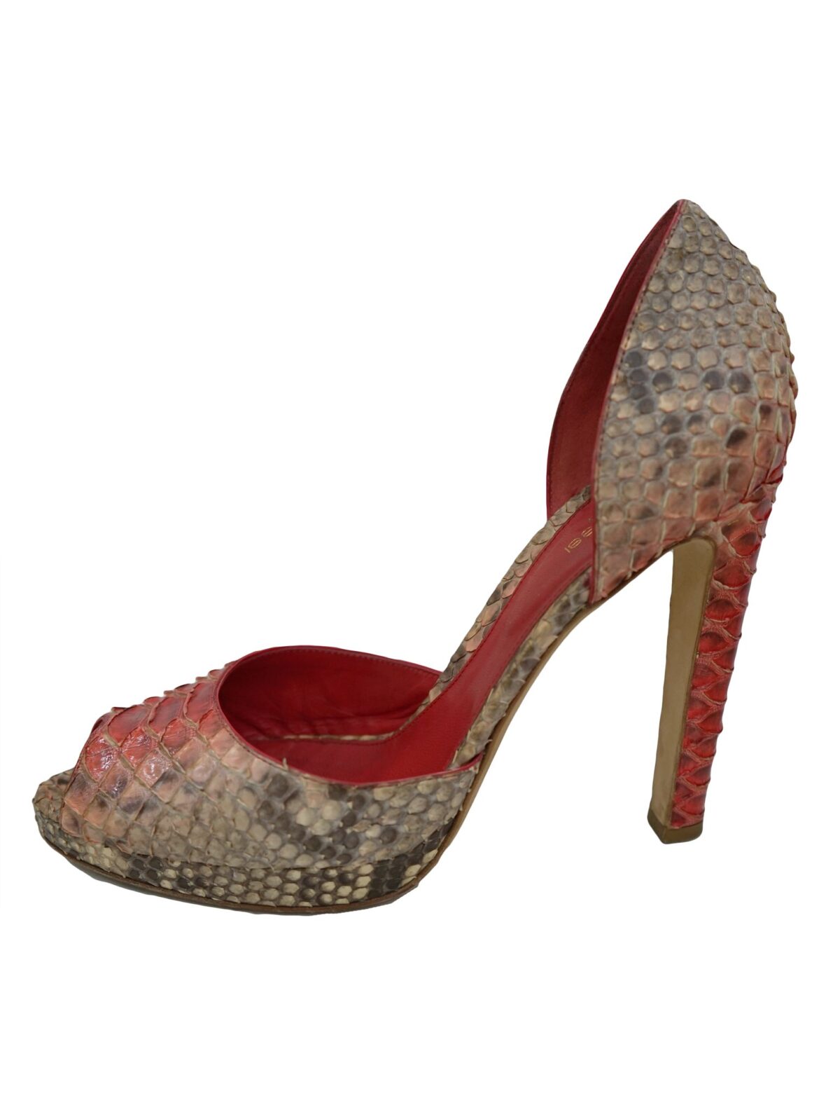 SNAKESKIN  SANDALS