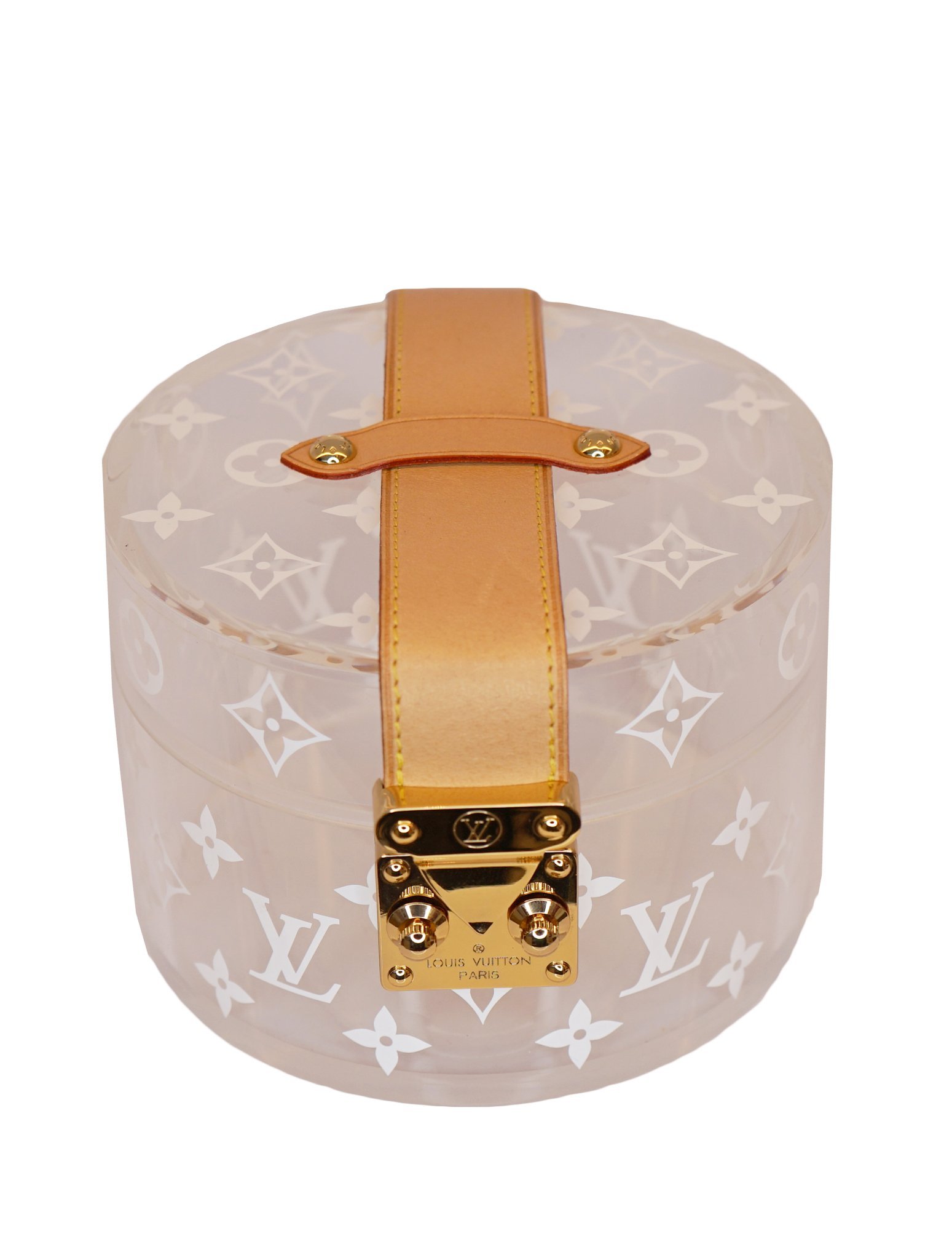 Louis Vuitton Scott Box with Silk Bandeau – Clips Archive