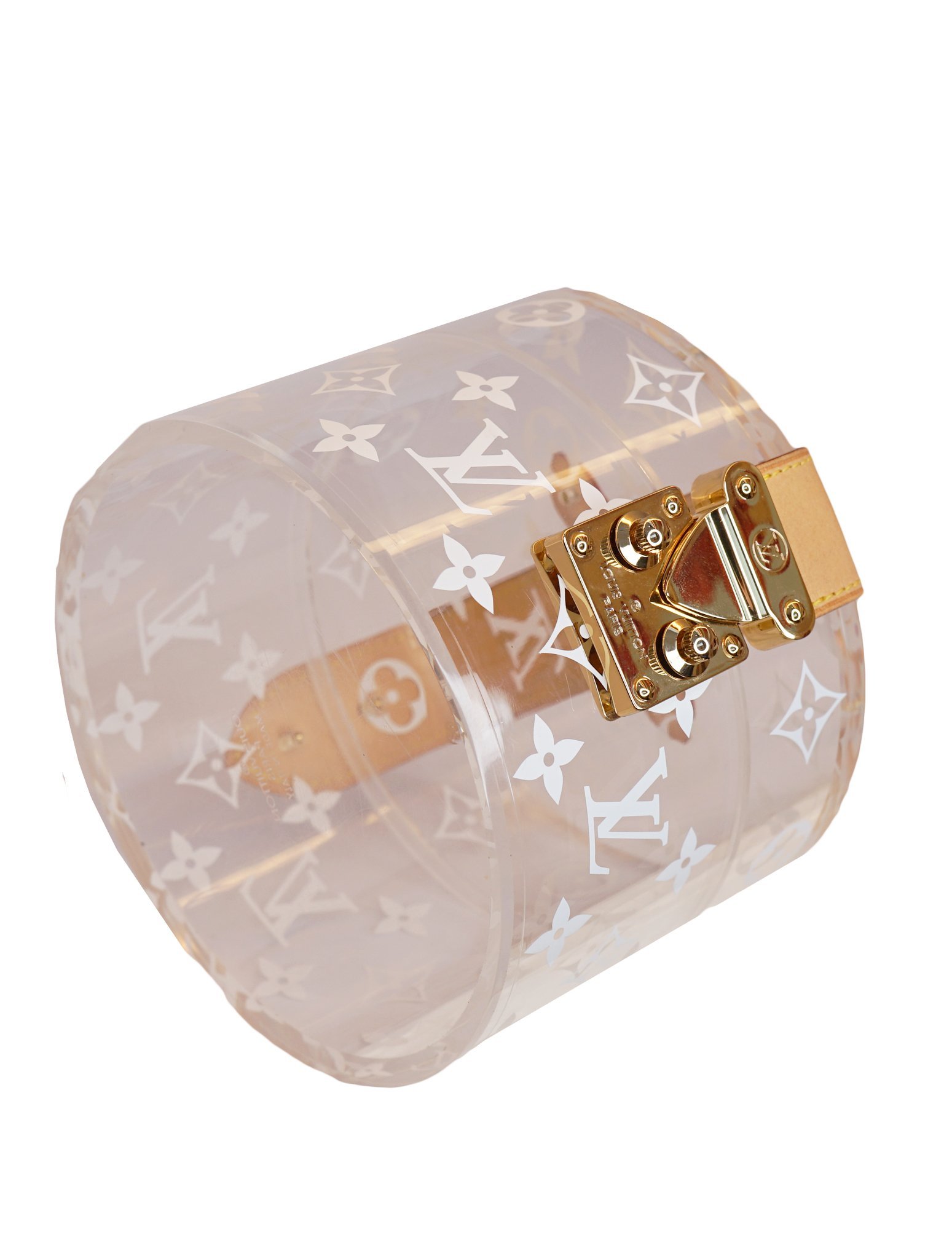 LOUIS VUITTON Transparent Plexiglass Box Scott Rose Ballerine