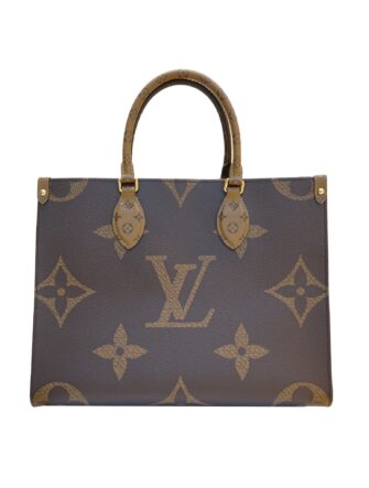MONOGRAM & REVERSE CANVAS ONTHEGO BAG