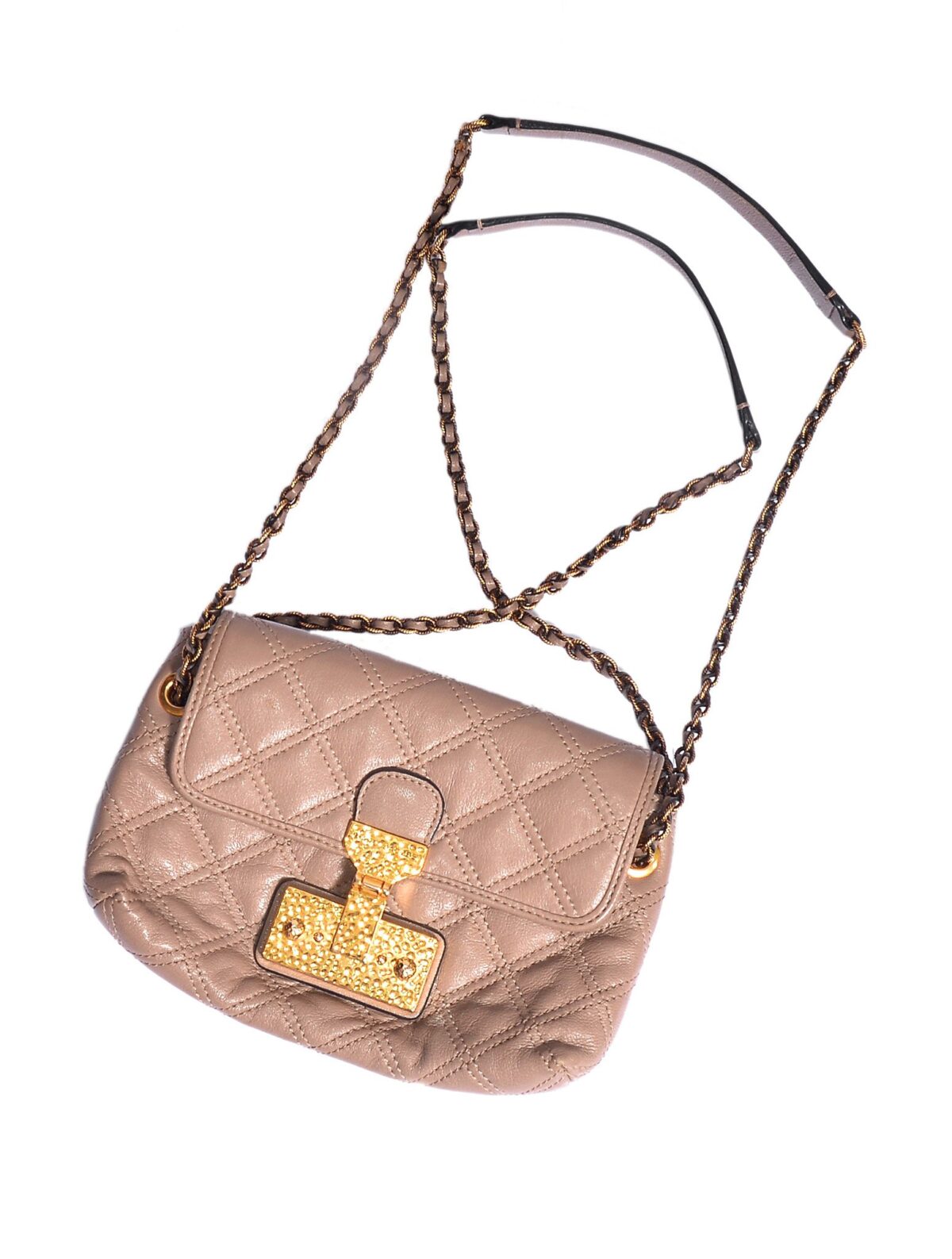 QUILTED LEATHER SHOULDER BAG